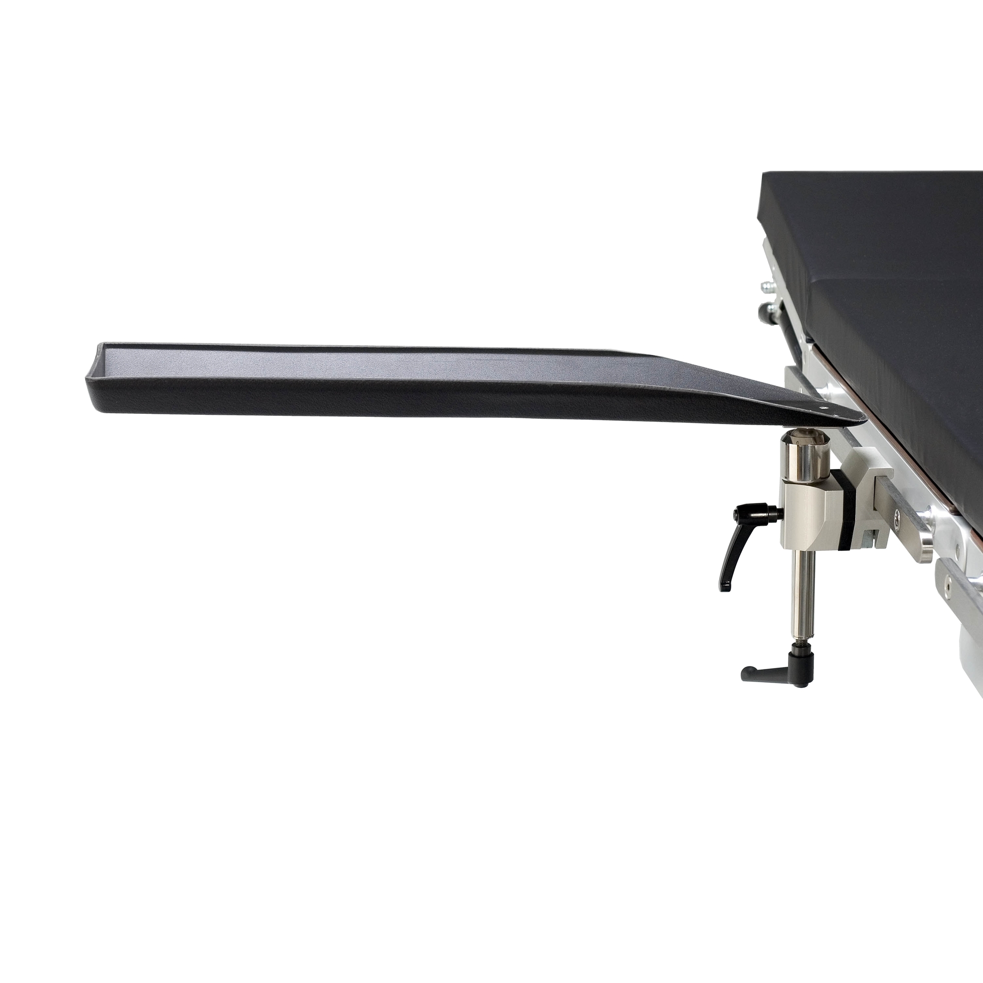 thumbnail interactive-video image 1 of Universal Armboard With Pivoting Teeth And Black Lever – For Surgical Operating Tables, Model 4000 1 of 5