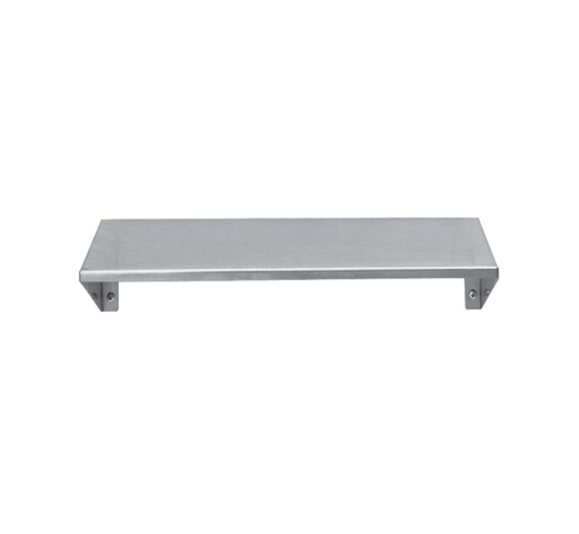 Exposed Mount Stainless Steel Shelf