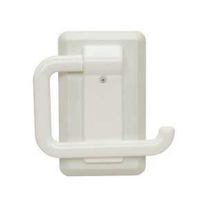 Kestrel Toilet Roll Holder, White Plastic
