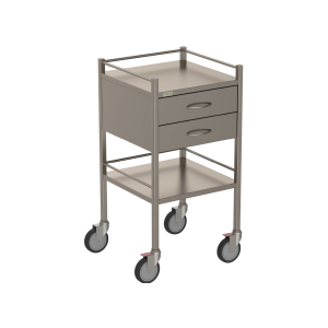 Two Drawer Instrument Trolley
