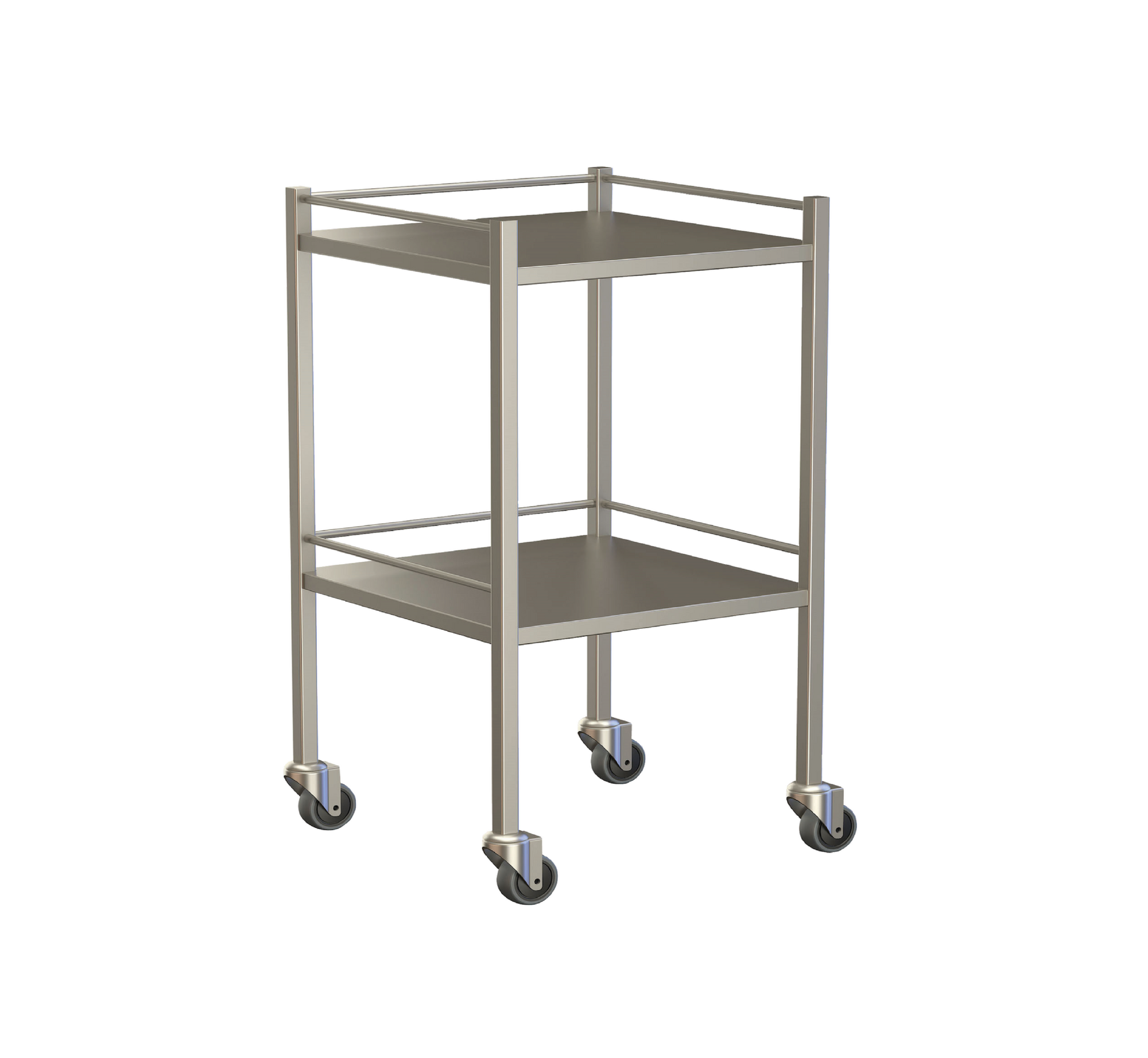 316 Grade Instrument Trolley with Rails