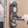 Electronic Lockset on door using emergency access