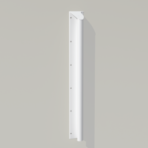 Contour Anti-Ligature Grab Rail, 900mm - Vertical Application
