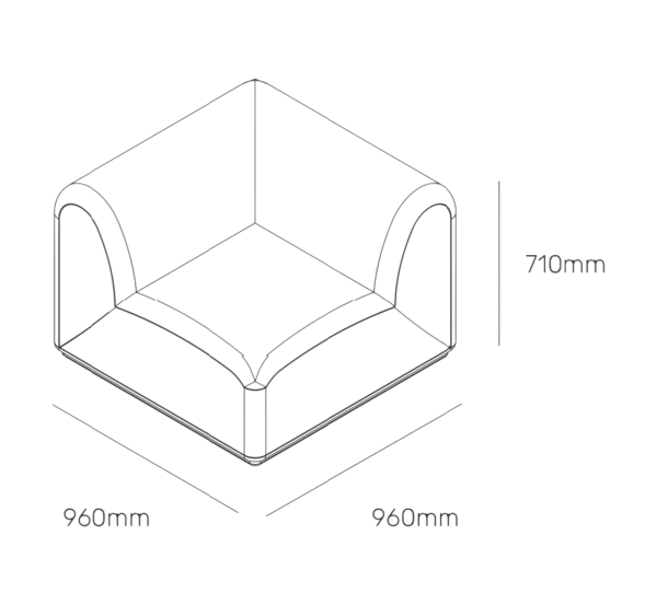 Modular Couch Corner Measurement 8