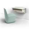 Wall Mounted Desk | Mental Health Furniture 2