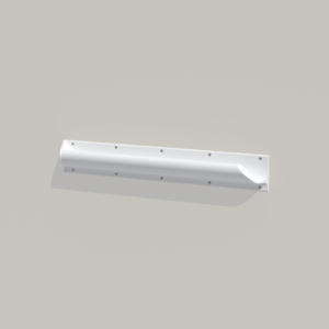 Contour Anti-Ligature Grab Rail, 700mm - Horizontal Application